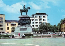 Postcard Sofia Bulgaria Tsar Liberator Monument Statue