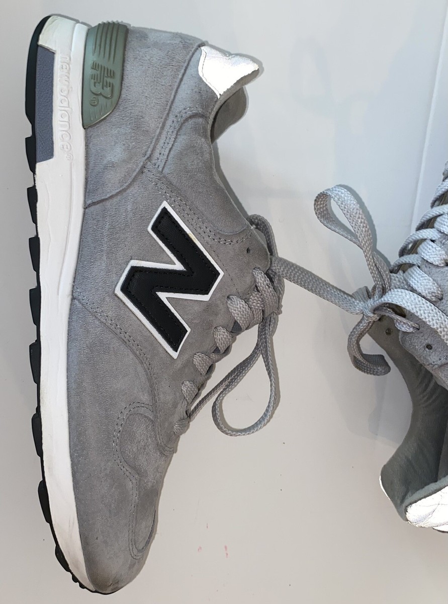 New Balance x J.Crew 1400 Men's Gray Suede Running Shoes New Balance x J.Crew 1400 Men's Gray Suede Running Shoes