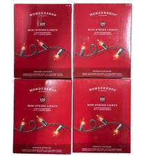 Wondershop 100 Lights Mini String Lights Pack Of 4