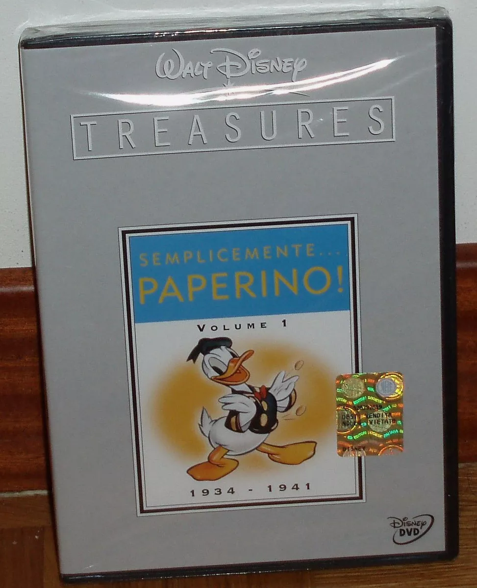 Treasures Disney all Over Donald VOL.1 (1934-1941) 2 DVD Sealed Spanish R2