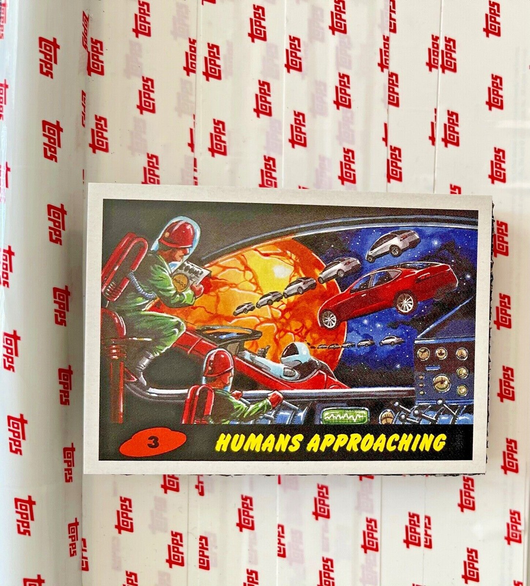 2021 Topps Mars Attacks: Invasion 2026 HUMANS APPROACHING | eBay