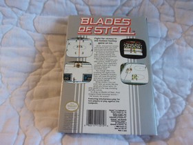 NINTENDO NES BLADES OF STEEL HOCKEY VIDEO GAME BOX MANUAL 1988 KONAMI JAPAN