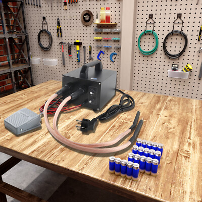 Profi Battery Spot Welder Akku Punktschweißgerät 220V Output 1600A 6700W Welding