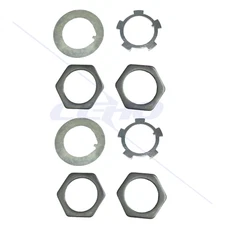 2X Front Axle Hub Spindle Lock Nut FOR Toyota Land Cruiser T100 Pick Up 4Runner