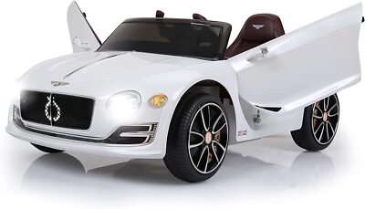 12V Kids Electric Ride on Car Toy Licensed Bentley Style w/ Remote Control LED