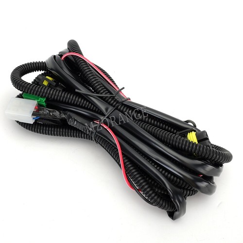 H11 Fog Light Lamp Wiring Kit For Ford Toyota Nissan Infinite Mitsubishi Lexus - Picture 5 of 12