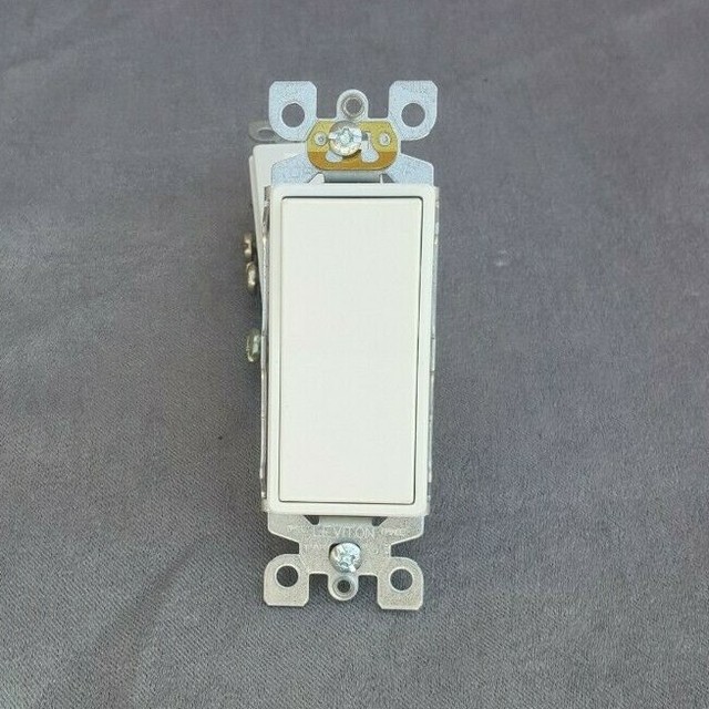 Leviton 15A 120277 VAC Switch 3RJW , SOLID ONLY MADE IN USA eBay