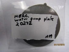  New vintage OEM Quicksilver Mercury water pump plate fits mk motor 20272