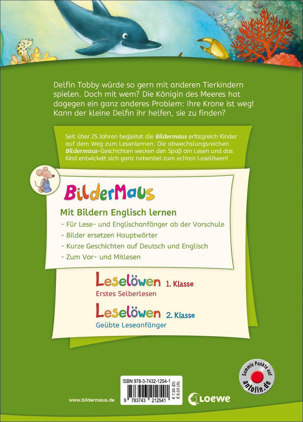 Thumbnail - Bildermaus - Mit Bildern Englisch Lernen - Delfingeschichten - Dolphin