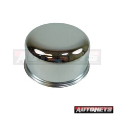 Chrome Oil Breather Cap Valve Cover 1.25" hole PUSH-IN ON Chevy Ford MoparSBCBBC