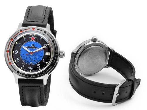 Vostok Komandirskie K65 2431/650546 24-H De Militaire Russe