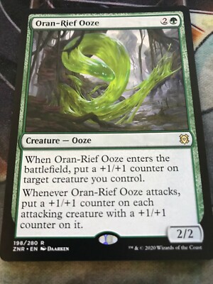 Zendikar Rising - ORAN-RIEF OOZE Rare  - Pack Fresh - 1 Card