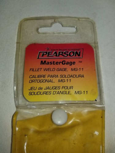 MG-11 Fillet Weld Gage (Inch/Metric) Pearson MasterGage PICS, FREE SHIPPING - Bild 3 von 8