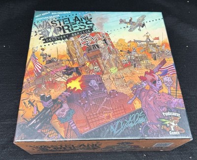 Wasteland Express Delivery Service Kickstarter NEU & SEALED | Seltenes Brettspiel