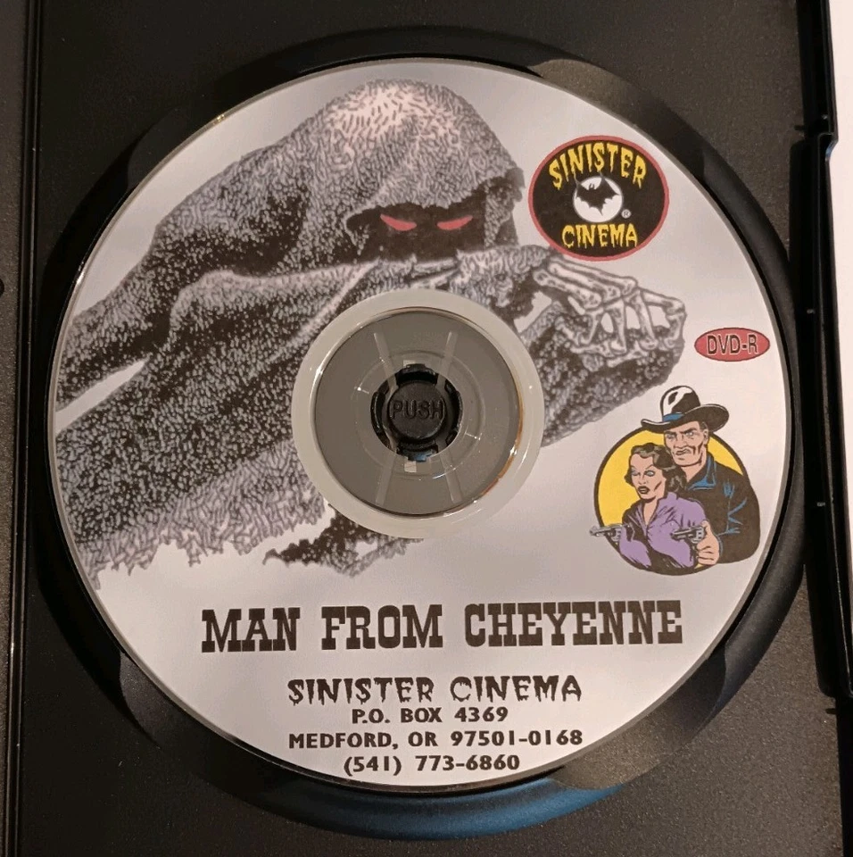 MAN FROM CHEYENNE (1942) Western B-Movie DVD-R Sinister Cinema REGION 1 - Image 2 of 3