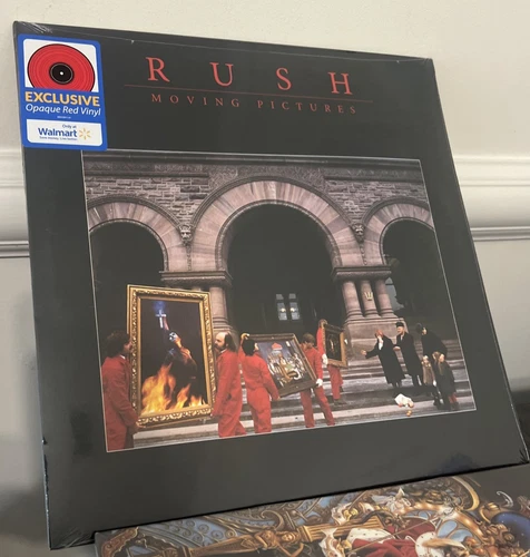 Rush - Moving Pictures Red Vinyl Record LP Sealed New Exclusive