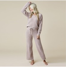 Softies Women's Marshmallow Waffle Lounge Set, Size 2x, Driftwood, 160 MSRP