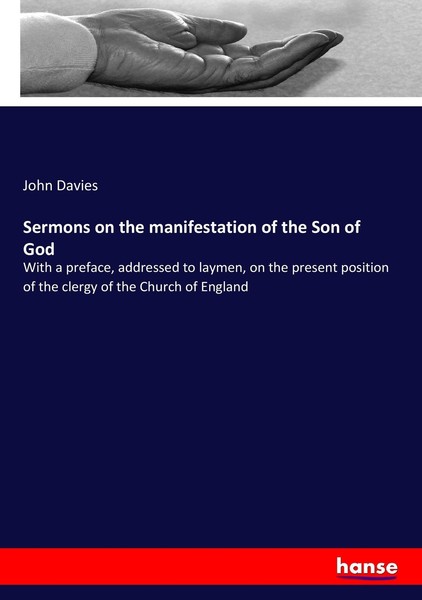 Sermons On The Manifestation Of The Son Of God John Davies-image