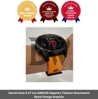 [ Garmin ] fēnix 8 / 47 mm AMOLED / Spark Orange Graphite Silicone Band