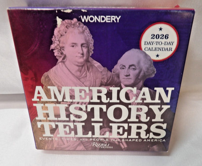 American History Tellers  2026 Day-To-Day Calendar Events Times & People USA