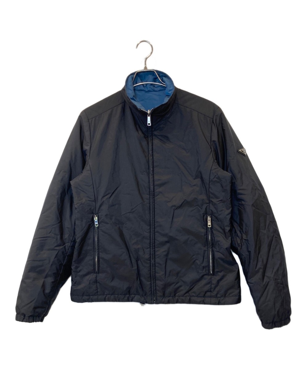 PRADA Reversible Nylon Padded Jacket (SGB223 R192 Q04) Black/ Size
