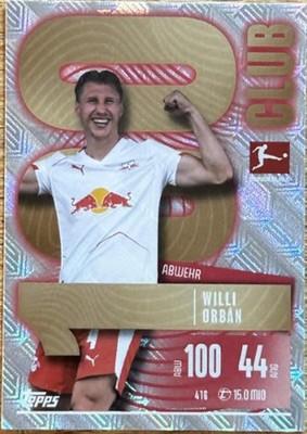 Topps Match Attax BUNDESLIGA 25/26 NR. 416 Willi Orban CLUB 100