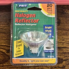 Feit Electric 20W 12V BAB/CG Halogen Flood Light Bright White NEW
