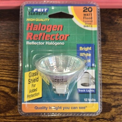 Feit Electric 20W 12V BAB/CG Halogen Flood Light Bright White NEW