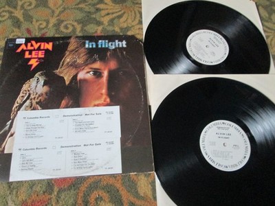 Alvin Lee ''In Flight'' WLP Promo EX vinyl