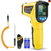 Infrarot Thermometer Laser Mestek TemperaturmessgeräT Mit K-Sonde Ir Pyrometer