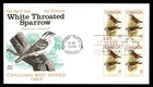 Mayfairstamps Canada FDC 1969 White Throated Sparrow Bird First Day Cover aaz_71