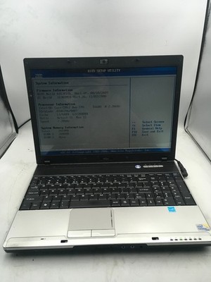 NEXLINK MS 163K - BOOTS TO BIOS - INTEL CORE 2 DUO T6500 - 2GB RAM -READ DESC-BB