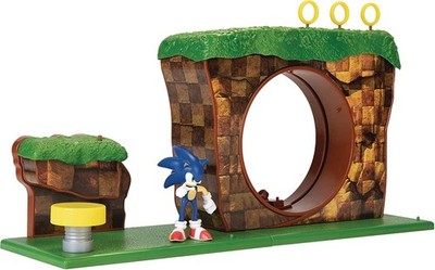 Sonic The Hedgehog Green Hill Zone 2,5 Zoll Figuren-Spielset