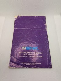 NES Nintendo Crystalis Manual Booklet Only GENUINE AUTHENTIC