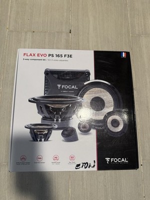 Focal Flax Evo PS 165 F3E 3-Way Component Speaker System 160W RMS Power