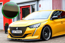 Spoilerschwert Frontspoiler aus ABS für Peugeot 208 e208 GT GT-Line in OEM Optik