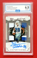 2024 Panini Black Capstones Darren Woodson Cowboys Royal Auto /50 CAP-DWN