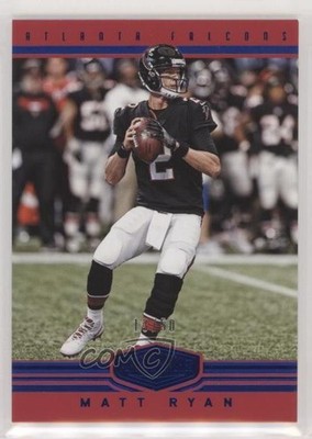 2017 Panini Plates & Patches Blue 13/50 Matt Ryan #77 gn1