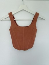 Wilfred Corset Knit Tank Top Size 2XS