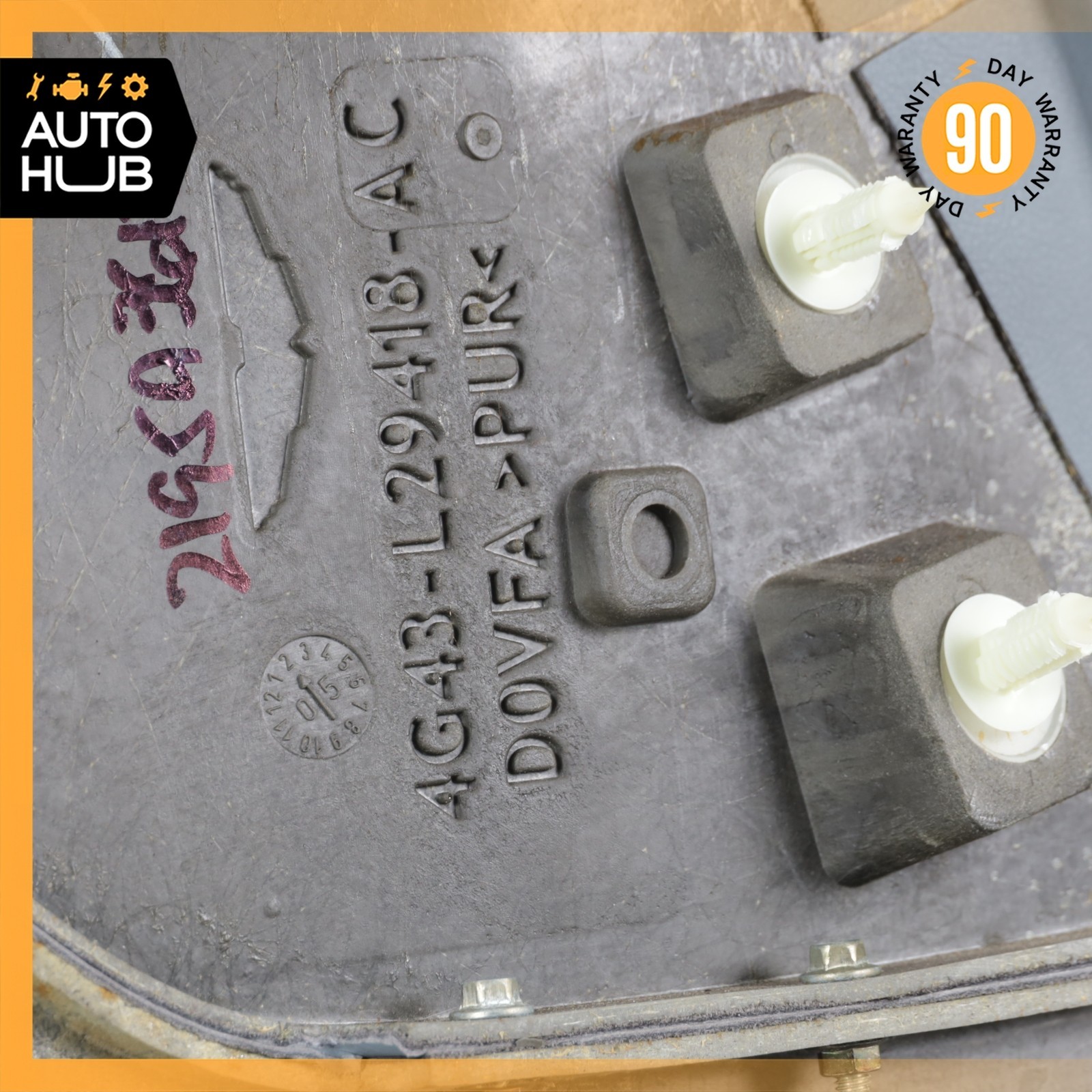 Aston Martin DB9 Volante Rear Right Side Interior Door Panel Blue OEM 34k