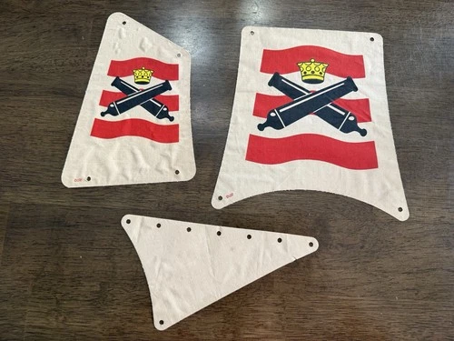 Lego Pirates 6271 Imperial Flagship Complete Original Set Of 3 Sails