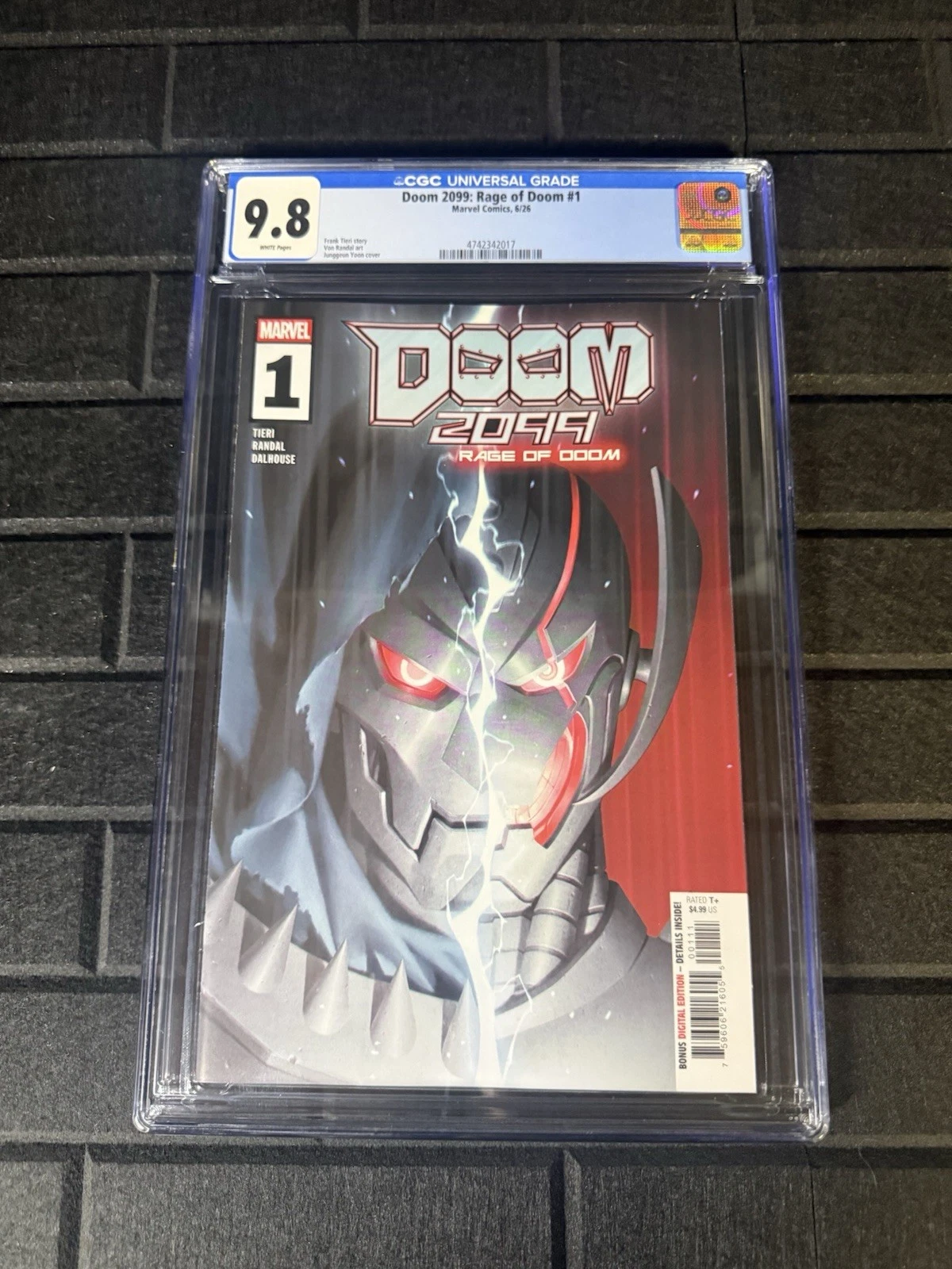 Doom 2099: Rage of Doom #1 CGC 9.8