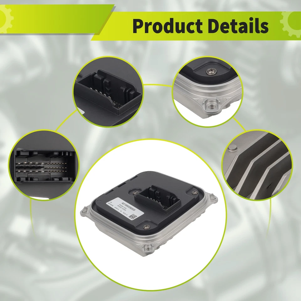 Ajuste para Mercedes-Benz W166 ML GL CLS SL Classe Farol LED DRL Módulo de Controle - Imagem 4 de 4