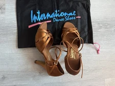 NEW International Dance Shoes Mia, Women's Latin Heels, Size 6.5 UK,  3" Heel