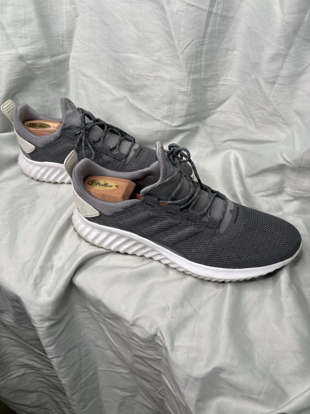 Adidas Alphabounce City Run Clima Dark Grey Shoes Men's Size 11 Sneakers AC8183