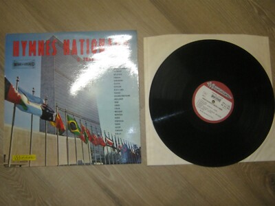 Hymnes Nationaux a Travers Le Monde1970LP972FRANCEVinyl nahe Mint und Cover gut+