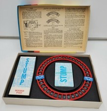 Vintage 1968 Stump Card Game MB MIlton Bradley 4870