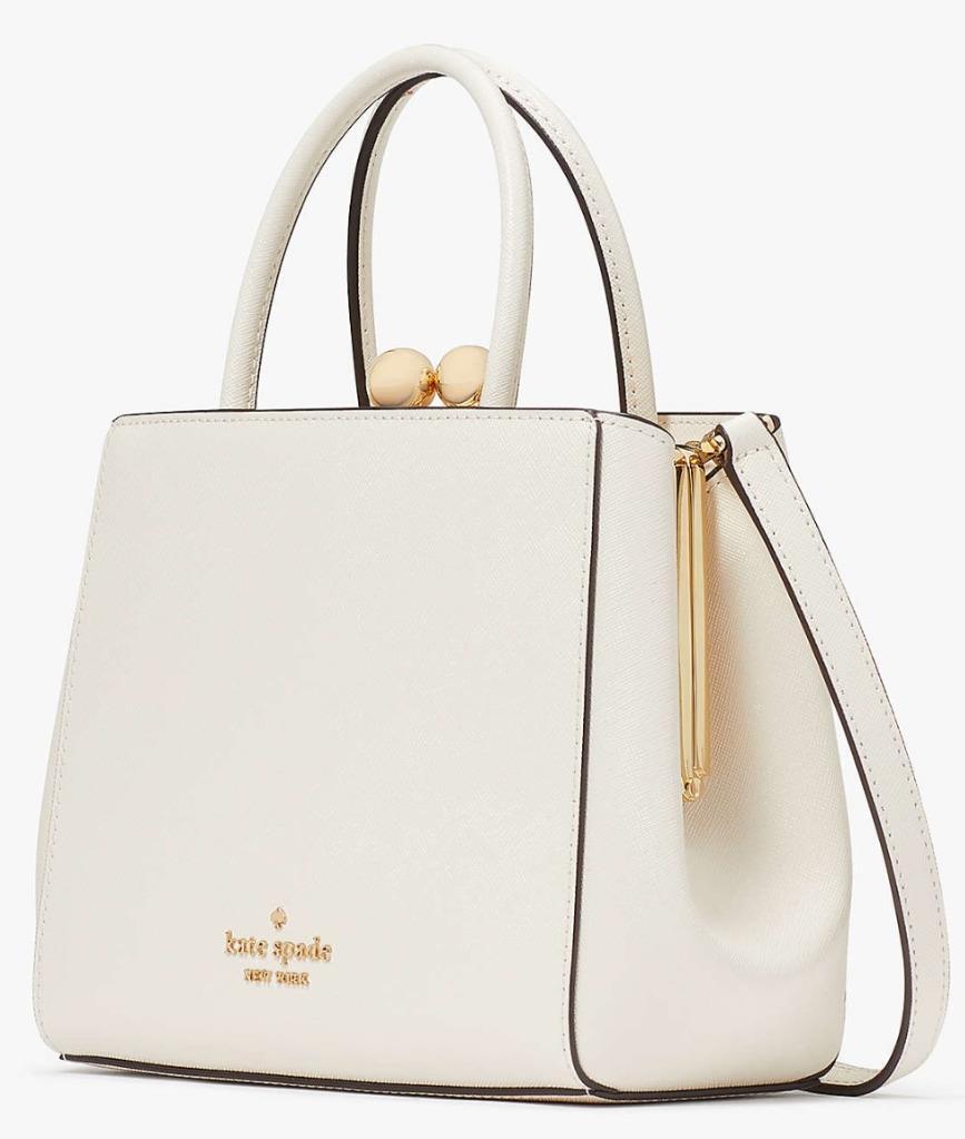 kate spade レザートートバッグ ホワイト/ブラウン s-l400.jpg