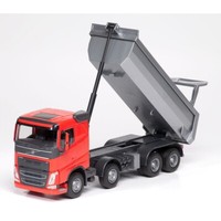 Emek 21355 - Volvo Fh 4-Axle Kipper Lkw - Tipper Dump Truck Rot - 1:25
