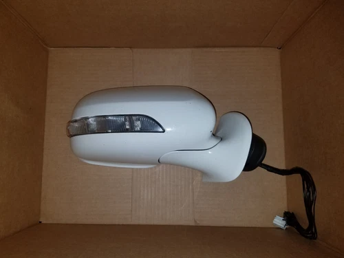 2007 TO 2009 MERCEDES W211 E320 E350 E550 E63 AMG PASSENGER RIGHT WHITE MIRROR